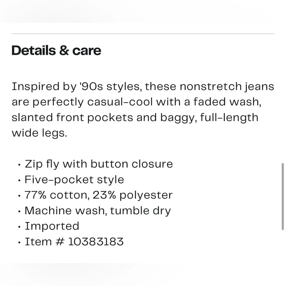 Levi's Blue Flare Wide-Leg Jeans - Picture 5 of 6